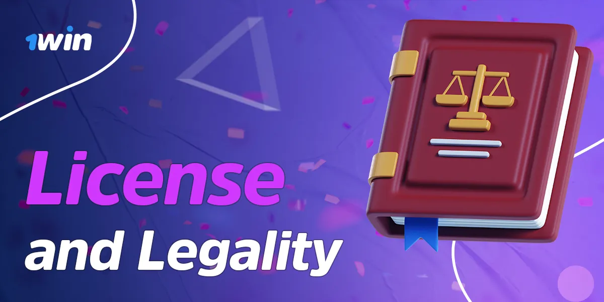 1Win bookmaker license and legality of its operation in Kenya