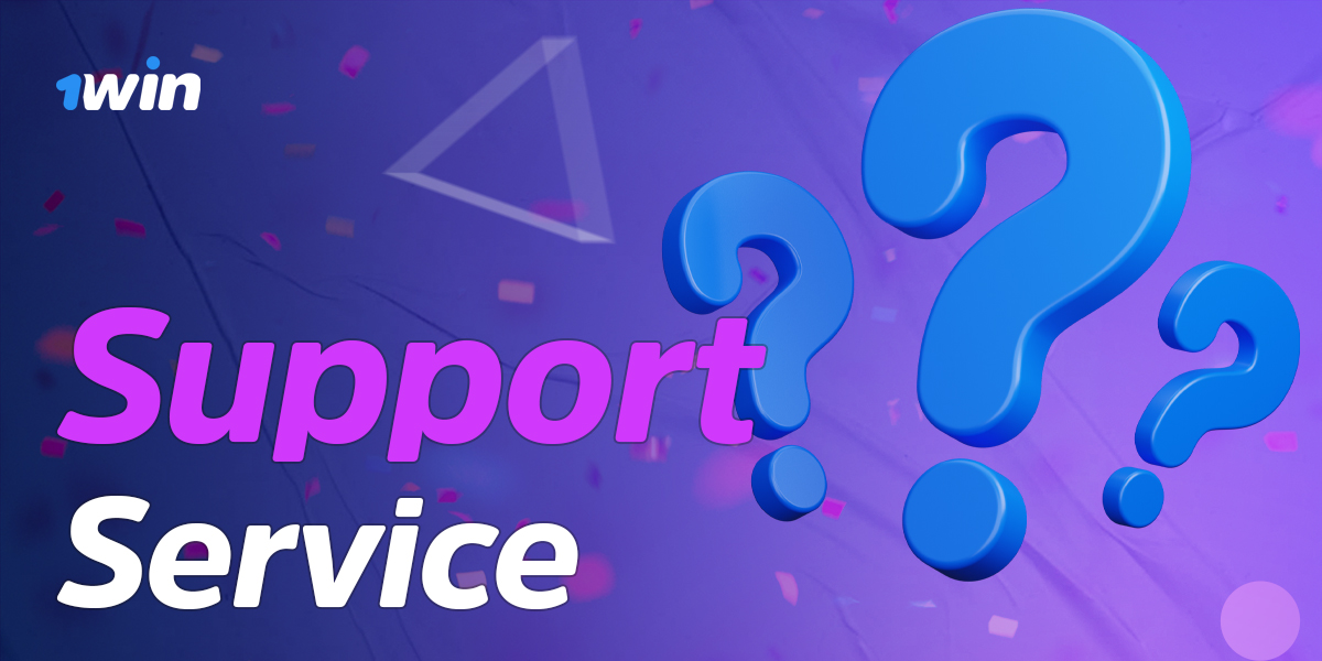 1Win online bookmaker and casino support contacts