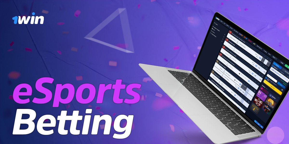Features of 1Win online bookmaker's section for eSports betting