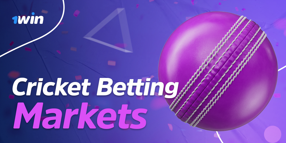 Cricket Betting Markets and Events at 1win Kenya