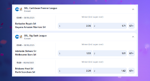 how to bet on cricket at 1win   step 4