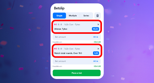 how to bet on esports at 1win   step 5