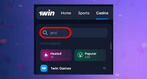 how to play jetx at 1win   step 5