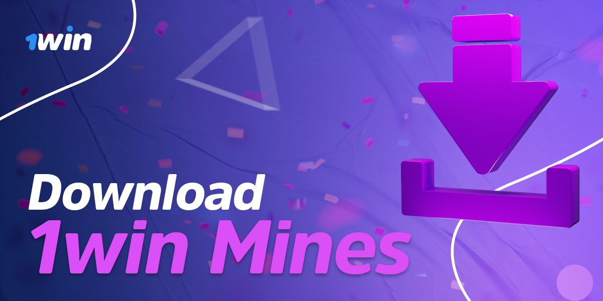 1win online casino mobile app for playing Mines 