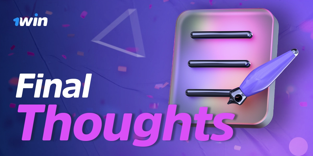 Key takeaways and closing notes for readers