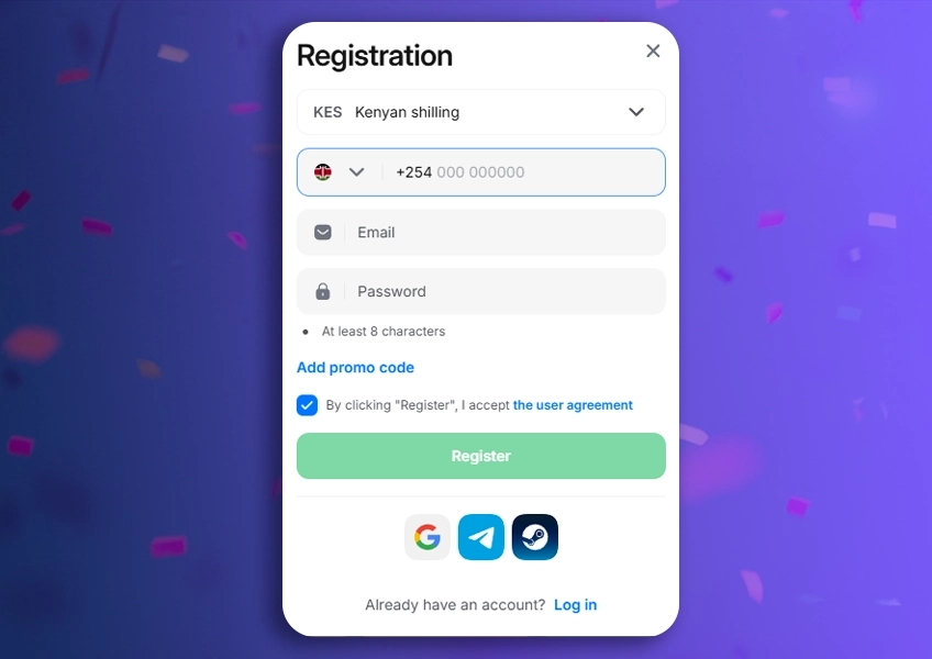 Create 1Win account, start Boxing King
