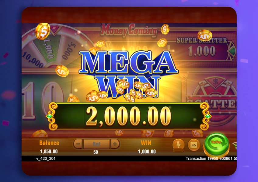 Cash out Money Coming on 1win