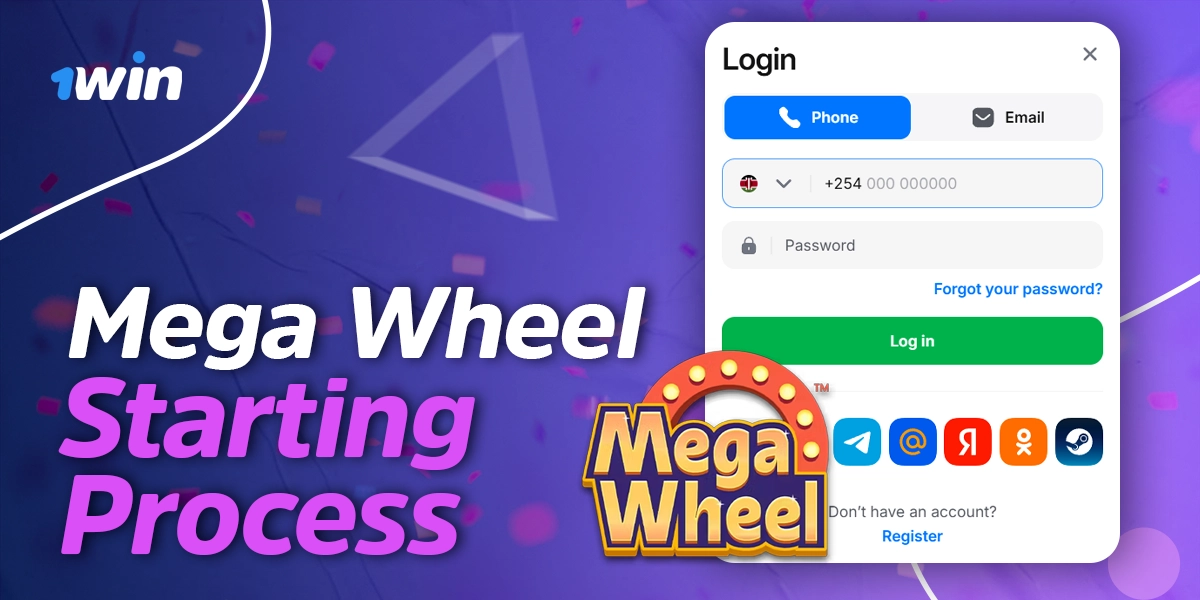 Starting a Mega Wheel round from bet placement