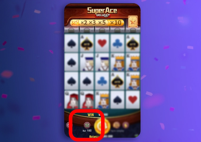 Launch Super Ace Deluxe on 1win