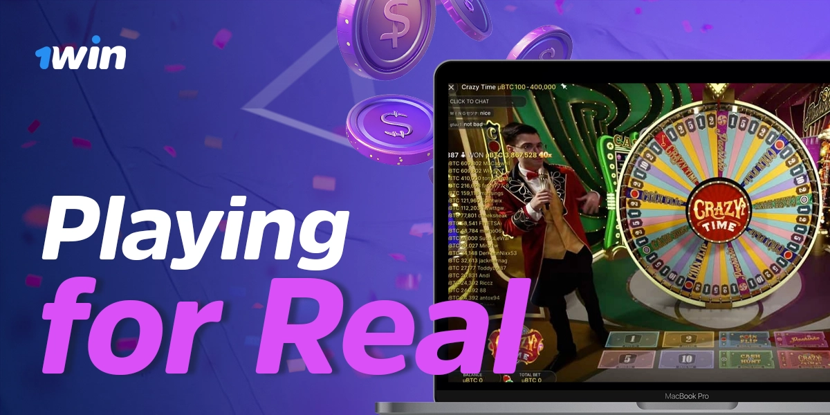 Guide to playing Crazy Time with real money